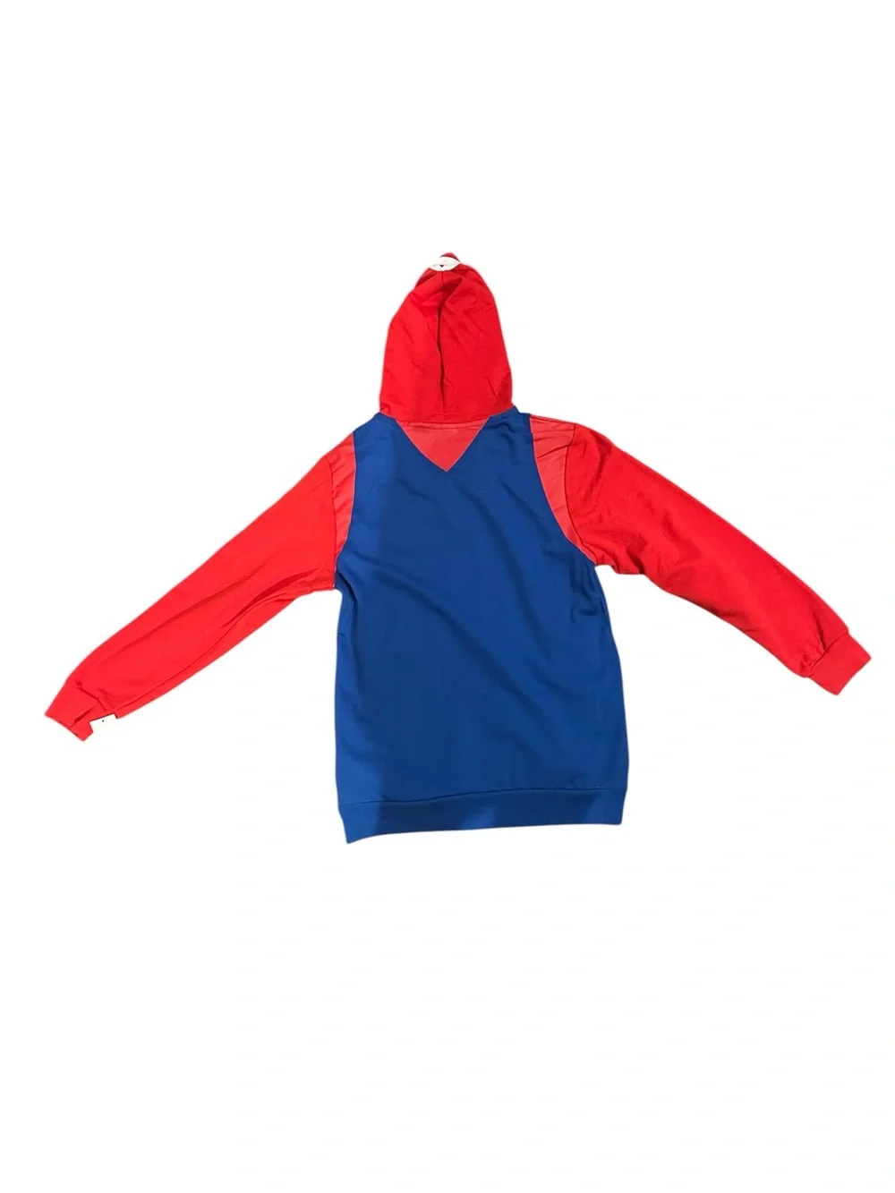 Super Mario Hooded Zip Jacket - Red & Blue
